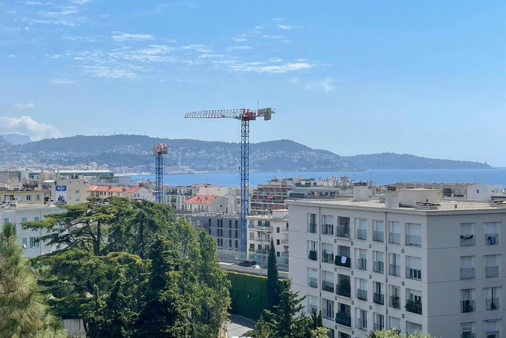 4 couchages superbe résidence proche de la mer VUE MER Nizza Esterno foto