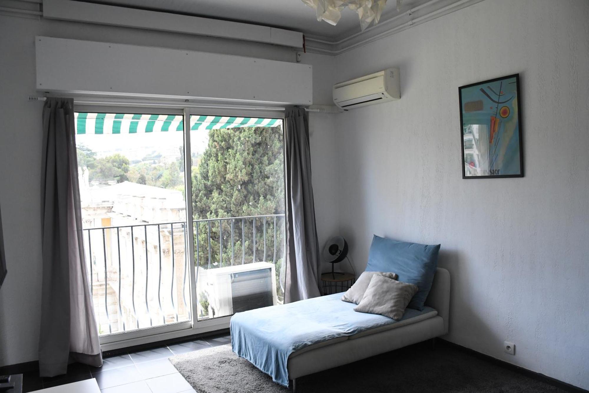 4 couchages superbe résidence proche de la mer VUE MER Nizza Esterno foto